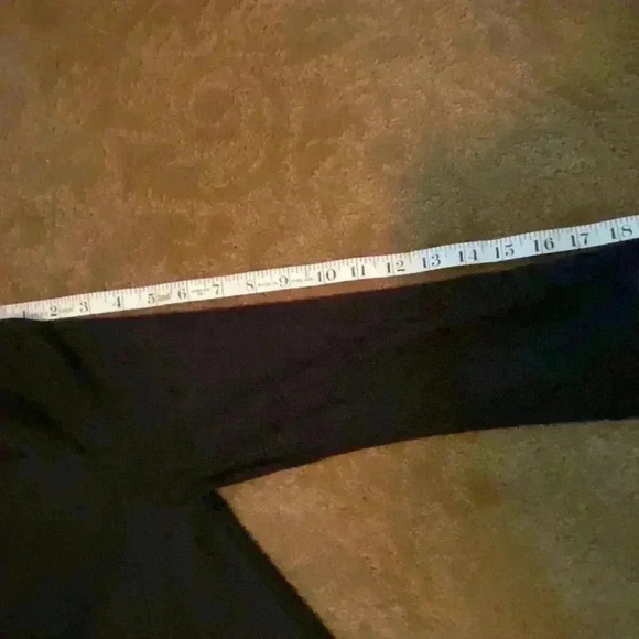 H&M Womens Black Classic Midi Longer sleeve comfortable velour small Dress - Picture 7 of 10